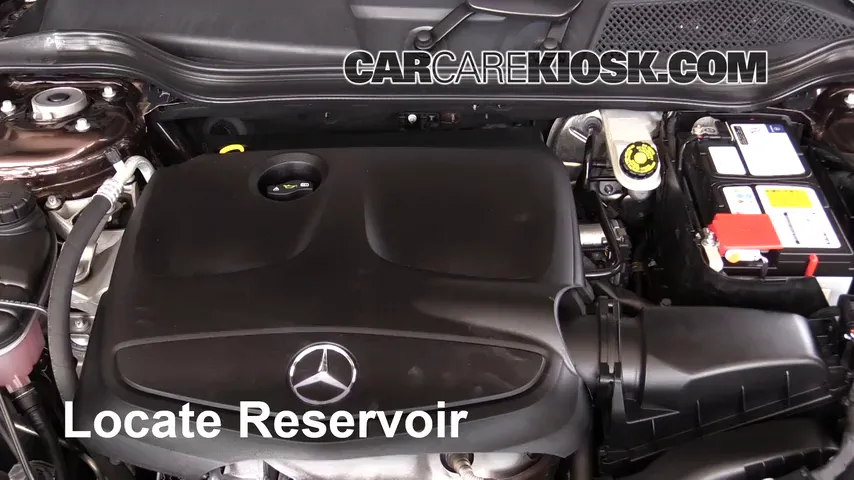 2016 Mercedes-Benz GLA250 4Matic 2.0L 4 Cyl. Turbo Liquide essuie-glace Ajouter du liquide